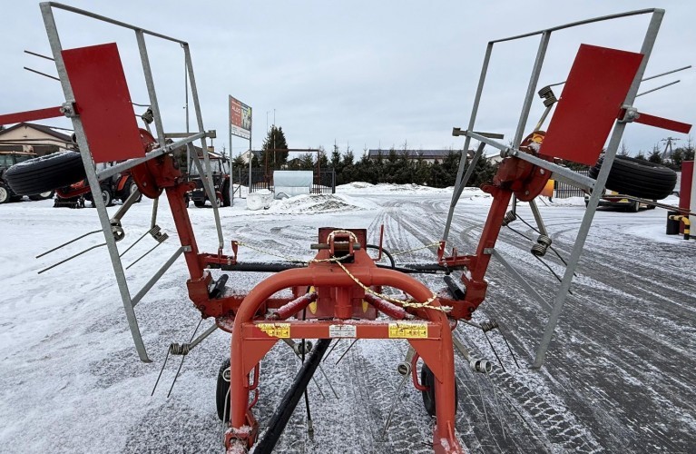przetrząsacz 4-wirnikowy jar-met z525 – 5,2 m | bardzo zadbany | gotowy do pracy
