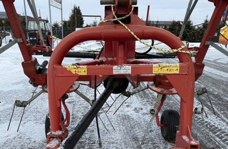 przetrząsacz 4-wirnikowy jar-met z525 – 5,2 m | bardzo zadbany | gotowy do pracy