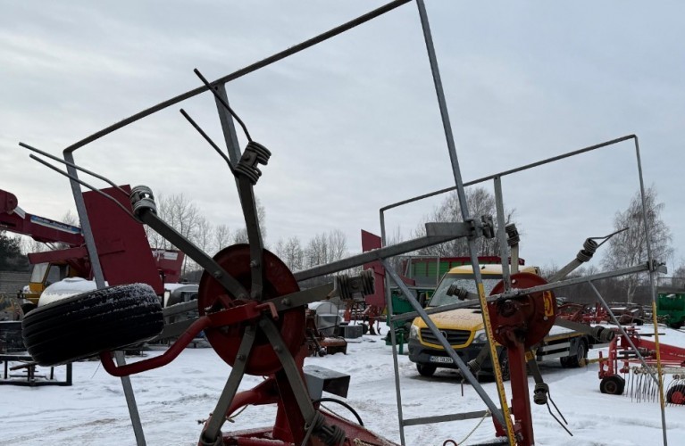 przetrząsacz 4-wirnikowy jar-met z525 – 5,2 m | bardzo zadbany | gotowy do pracy