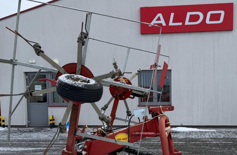 przetrząsacz 4-wirnikowy jar-met z525 – 5,2 m | bardzo zadbany | gotowy do pracy