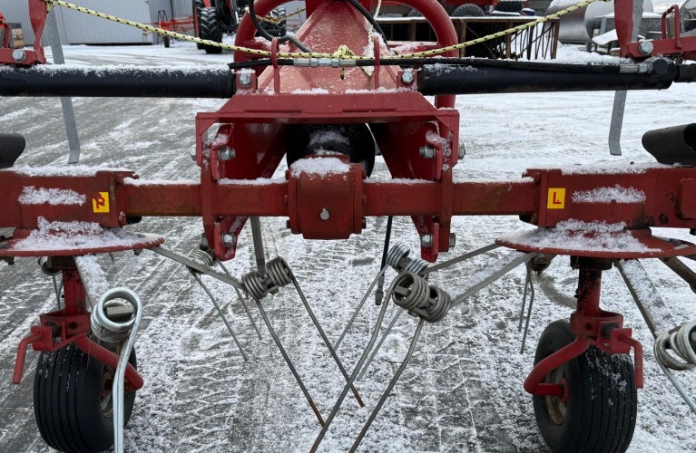 przetrząsacz 4-wirnikowy jar-met z525 – 5,2 m | bardzo zadbany | gotowy do pracy