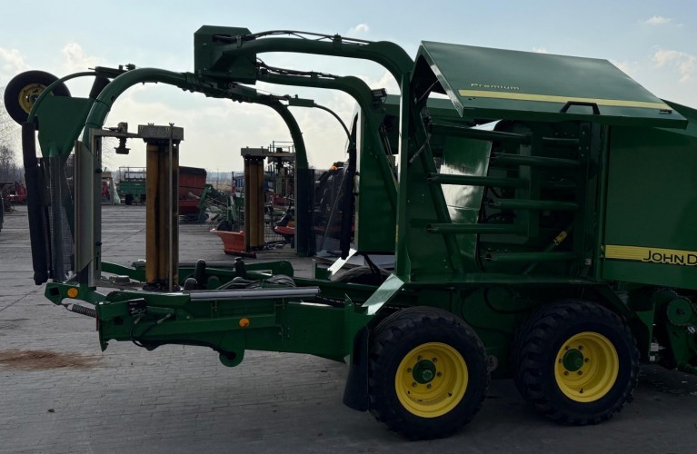 praso-owijarka john deere 744 premium – 2013 rok | 13 000 bel | gotowa do pracy