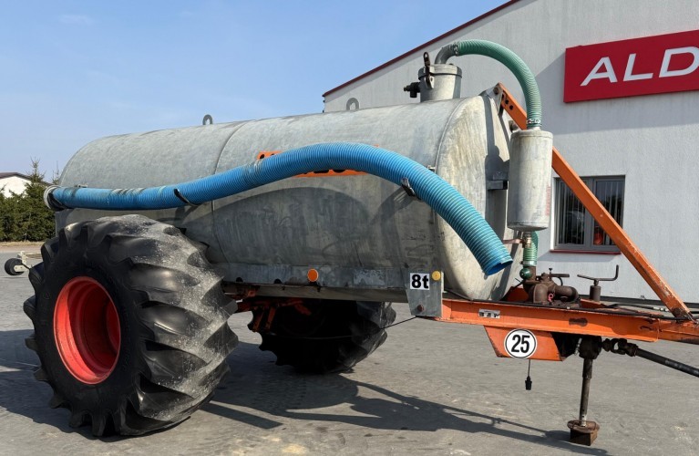 beczka asenizacyjna kaweco 8000l – 1991 | gotowa do pracy