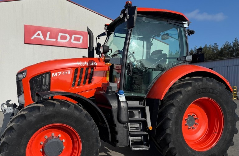 ciągnik rolniczy kubota m7-173 – 2021 rok | 170 km | 3050 h | po dużym serwisie