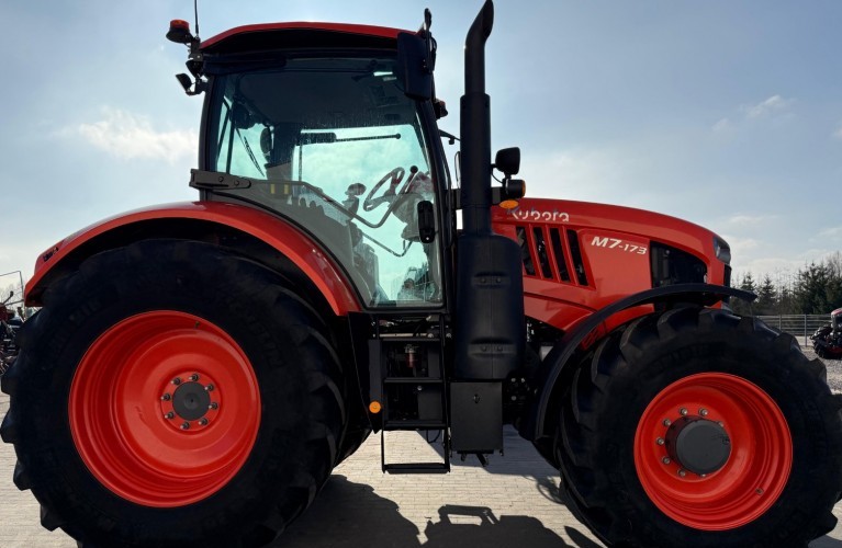 ciągnik rolniczy kubota m7-173 – 2021 rok | 170 km | 3050 h | po dużym serwisie