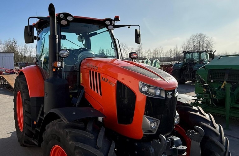 ciągnik rolniczy kubota m7-173 – 2021 rok | 170 km | 3050 h | po dużym serwisie