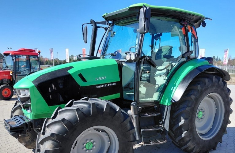 ciągnik rolniczy deutz-fahr 5100 – 2014 rok | 100 km | 3273 h | gotowy do pracy