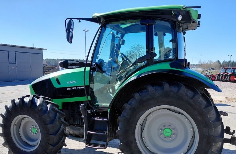 ciągnik rolniczy deutz-fahr 5100 – 2014 rok | 100 km | 3273 h | gotowy do pracy