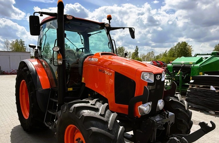 kubota m135gx-iii – po kapitalnym remoncie silnika | gotowa do pracy | 140 km
