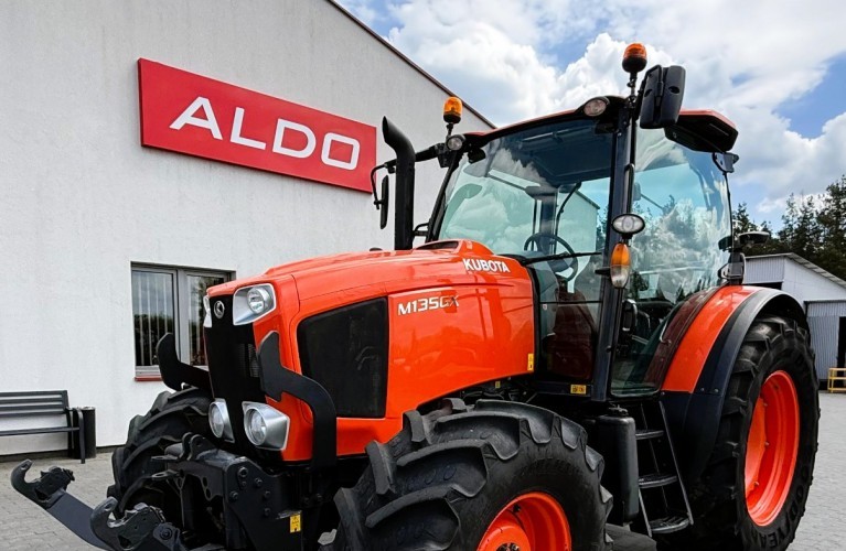 kubota m135gx-iii – po kapitalnym remoncie silnika | gotowa do pracy | 140 km