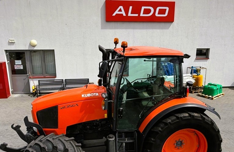 kubota m135gx-iii – po kapitalnym remoncie silnika | gotowa do pracy | 140 km