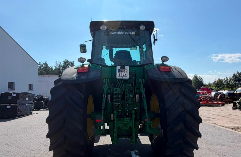john deere 7930 – 230 km | 2008 r. | przedni tuz + wom | nowe opony