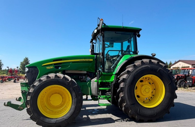 john deere 7930 – 230 km | 2008 r. | przedni tuz + wom | nowe opony