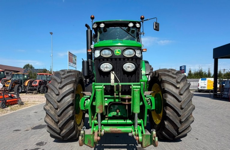 john deere 7930 – 230 km | 2008 r. | przedni tuz + wom | nowe opony