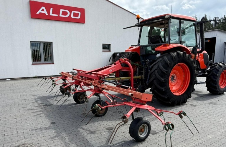 🚜 przetrząsacz kverneland 6591 – 5,40 m | 4 karuzele | hydrauliczne składanie | wom 🚜