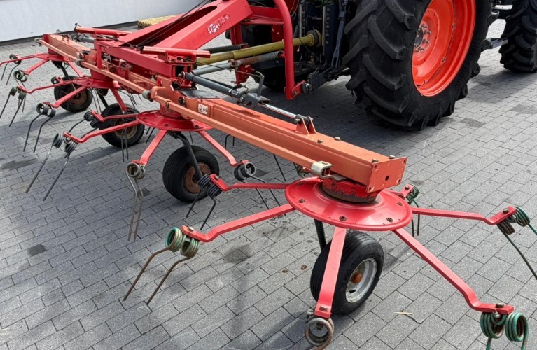 🚜 przetrząsacz kverneland 6591 – 5,40 m | 4 karuzele | hydrauliczne składanie | wom 🚜