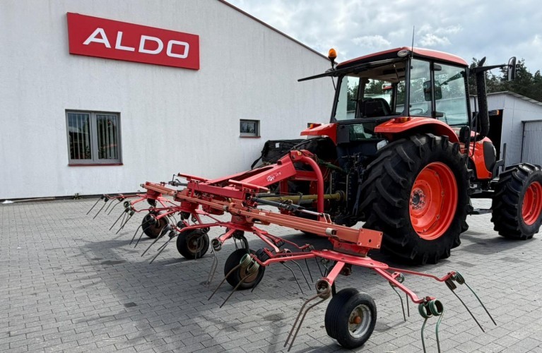 🚜 przetrząsacz kverneland 6591 – 5,40 m | 4 karuzele | hydrauliczne składanie | wom 🚜