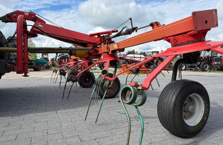 🚜 przetrząsacz kverneland 6591 – 5,40 m | 4 karuzele | hydrauliczne składanie | wom 🚜