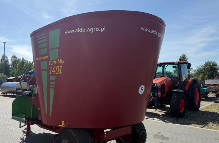 strautmann verti-mix 1401 – 12 m³ | 2021 r. | taśma przednia | waga