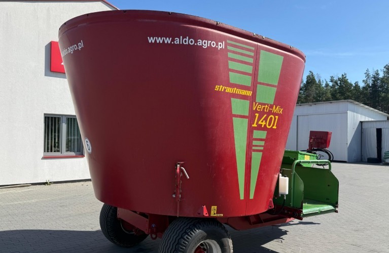 strautmann verti-mix 1401 – 12 m³ | 2021 r. | taśma przednia | waga