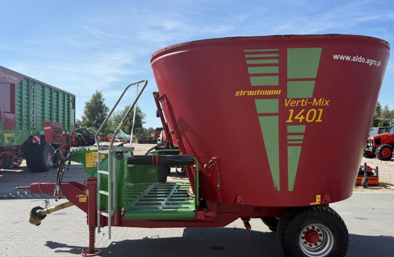 strautmann verti-mix 1401 – 12 m³ | 2021 r. | taśma przednia | waga