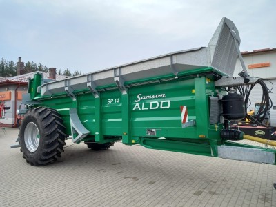 Rozrzutnik obornika Samson SP 14 Muck spreader