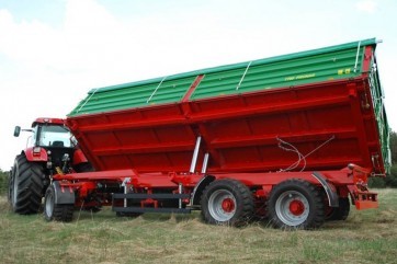 Przyczepy rolnicze trzyosiowe