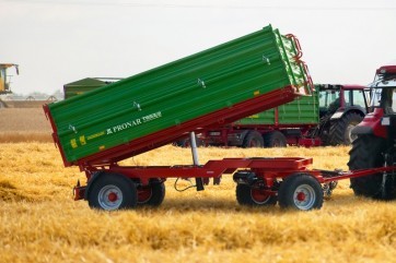 Przyczepy rolnicze dwuosiowe