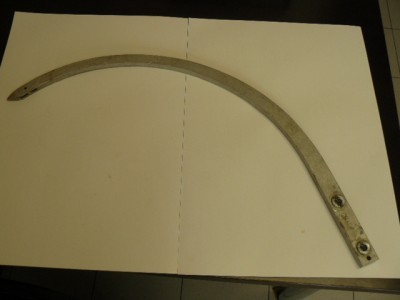 Igła , iglica , aluminiowa do prasy Claas Markant 50,51 , nr. 808330