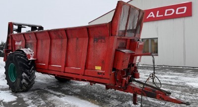 Rozrzutnik obornika JEANTIL EVV12000 – 12 m³ | własna hydraulika | uczciwa oferta