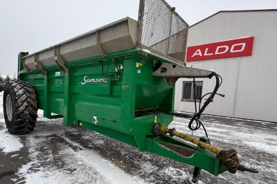 Rozrzutnik obornika SAMSON SP15 – 15 m³ | marka-pionier | gotowy do pracy!