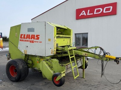 Prasa walcowa Claas Rollant 46 Roto Cut – rotor | noże | siatka + sznurek