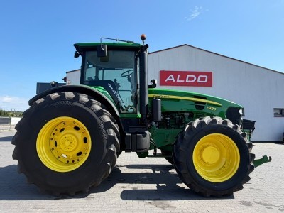 John Deere 7930 – 230 KM | 2008 r. | Przedni TUZ + WOM | Nowe opony